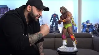 UNBOXED COLLECTABLES STATUE REVIEW EP-14 PCS ULTIMATE WARRIOR 1/4 ( WWE/WWF) UNBOXING !!!
