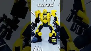 🤖 Transformers Bumblebee MOC! FAKE LEGO Building Block Mecha Tutorial~