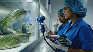 Inside the Snake-Leather Factory From Raw Skin to Luxury Bags (Complete Process)