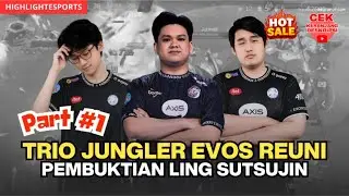 Part 1 : Ling Sutsujin unjuk skill depan Tazz dan Albert.