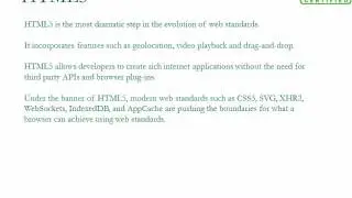 HTML5