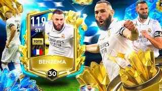 BEST DRIBBLER! KARIM BENZEMA UTOTS H2H GAMEPLAY AND REVIEW FIFA MOBILE 23