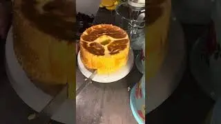 Orange 🍊 chiffon cake