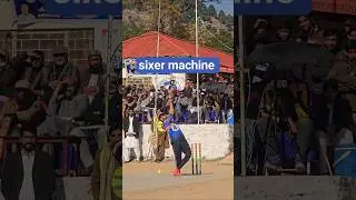 sixer machine #AB Fauji Achi butt #kashmir #nalian #cricket