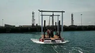 Jack up platform for Geo Technical investigation