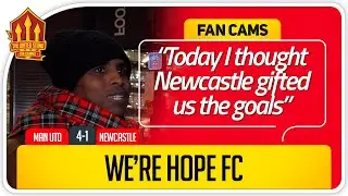 Anthony Martial Masterclass! Manchester United 4-1 Newcastle FanCam