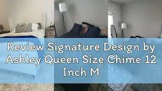 Review Signature Design by Ashley Queen Size Chime 12 Inch Medium Firm Hybrid Mattress with Cooling