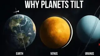 Why Do Planets Spin In Different Directions And Have Tilted Axes