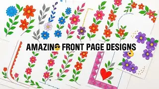 Border Designs/Border design for project/Project work designs/Assignment front page design handmade