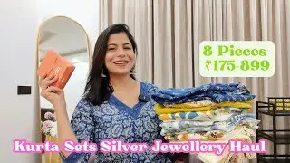 Affordable Kurta Sets & Jewellery Haul (₹ 175/- - ₹ 899/-) l Dream Simple