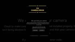 LAPTOP CAMERA ERROR INSPIRON 15 3000series REPAIR YOUR LAPTOP CAMERA AT HOME