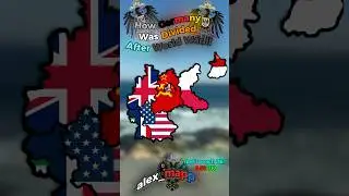 How Germany Was Divided After World War 2&hellip; #real #geography #mapping #mapper #shorts #fyp #ww2 #usa