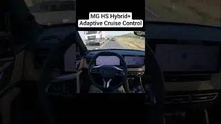 New MG HS Hybrid Plus 2025 ACC Demo #mghs #fullhybrid #hybrid #adaptivecruisecontrol