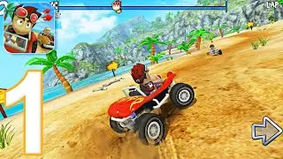 Beach Buggy Racing Gameplay Walkthrough Part 1 - Tutorial