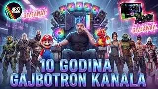 🔴10 GODINA GAJBOTRON YT KANALA (Retrospektiva, Druženje & MSI Giveaway)  [4K/RTX 5090]