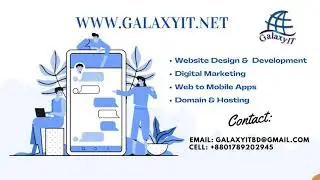 Website Design and Development Galaxy Information Technologies - Galaxyit
