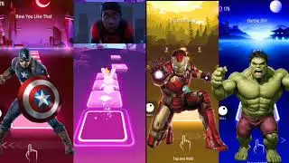 🔥 Superheroes Dance Battle | Spider-Man vs Iron Man vs Hulk | Funny Game #coffindance  #tileshop