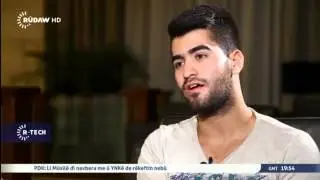 Kurdish Hacker in Rudaw Tv  About Technology ( Sunny X Format ) 2014 kurdhackteam.com