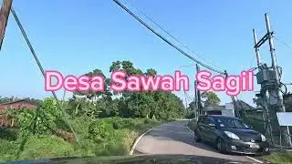 Driving 4k JOHOR-Air  Hitam Sawah sagil#sawahsagil#roadtrip