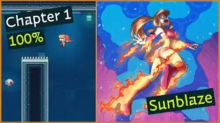 Sunblaze - Chapter 1 - Full playthrough - 100% Datacubes (6/6) - Switch (no commentary)