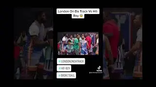 London On Da Track Vs Hit-Boy Fight #shorts #basketball #londonondatrack