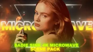 Sadie Sink (Max) Microwave  4K Twixtor | Stranger Things Clips | Sadie Sink Ads Clips | Scene Pack