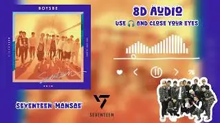 [FULL] Seventeen (세븐틴) 'Mansae' 8D Audio use 🎧 #seventeen #mansae #8daudio #kpop #youtube #music 