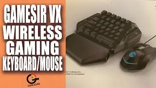 GameSir VX Gaming Keyboard/Mouse for XBox One, PS4, Nintendo Switch