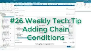 Post Processor - Weekly Tech Tip #26 - Setting chain conditions Millturn or complex post processors