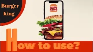 Как сделать заказ в приложении Burger King