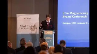 A magyar m&aacute;rka bizalmi k&eacute;rd&eacute;s - Nagy Elek MKIK eln&ouml;k előad&aacute;sa az iCon-on