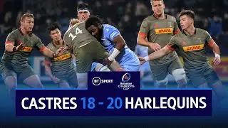 Castres vs Harlequins (18-20) | Quins survive late onslaught in France | Champions Cup Highlights |