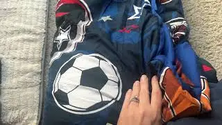 Review of Twin Comforter Set for Boys-5 Pieces Sports Ball Games Glow in The Dark Twin Bedding