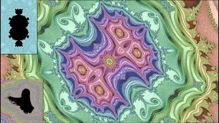Mandelbrot Power 3 to Burning Ship - UltraFractal / MMY3D