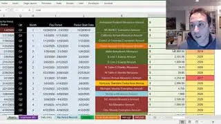 Mahalo! 2021 Payroll in Excel Hawaii Tax Withholding Edition