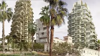 🔴TRAMO FINAL TORRE de 26 PLANTAS en BARCELONA | Torre Barceló
