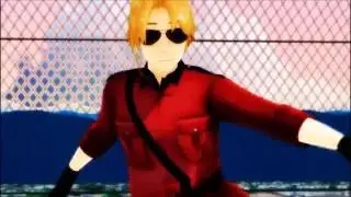 Papaoutai ( 2p Canada ) Hetalia MMD