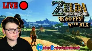 | The Legend of Zelda - Breath of The Wild @ 4k 60FPS + RTX ON | Mokel Entertainment | LIVE🔴 | EP1 |