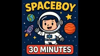 SpaceBoy Universe: 30-Minute Bedtime Space Adventure (Relaxing STEM Story for Kids)
