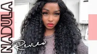 NADULA HAIR Amazon wig Review | Big Curly Hair look