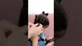 Butterfly Hairstyle For Short Hair/ kids Hairstyles#kidshairstyle #cutehairstyle #toddlers#hairstyle