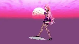 MMD Vocaloid Luka Megurine Girls no camera version