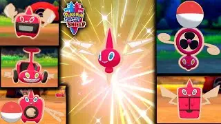 ALL 6 Shiny Rotom Forms in Pokemon Sword and Shield! Masuda Method Shiny Hunting
