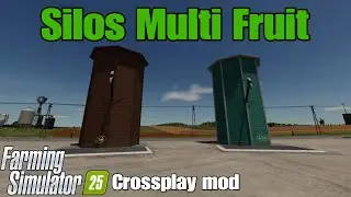 Silos Multi Fruit / FS25 Crossplay mod