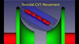 FREECAD #213 - TOROIDAL CVT MOVEMENT
