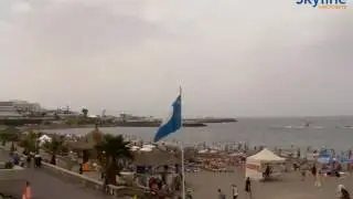 Live webcam Playa de Fa&ntilde;ab&eacute; Tenerife - Time Lapse