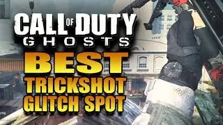 BEST Call of Duty Ghosts TRICKSHOTTING GLITCH SPOT! COD Ghost TrickShot Montage Tutorial Episode 5