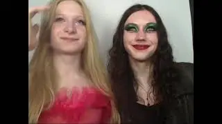 Lena & I in the Photo Booth