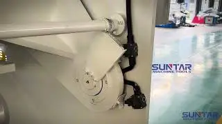 Swing-arm shearing machine