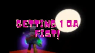 Getting 1 QA FIST in Super Power Training Simulator! (Roblox)